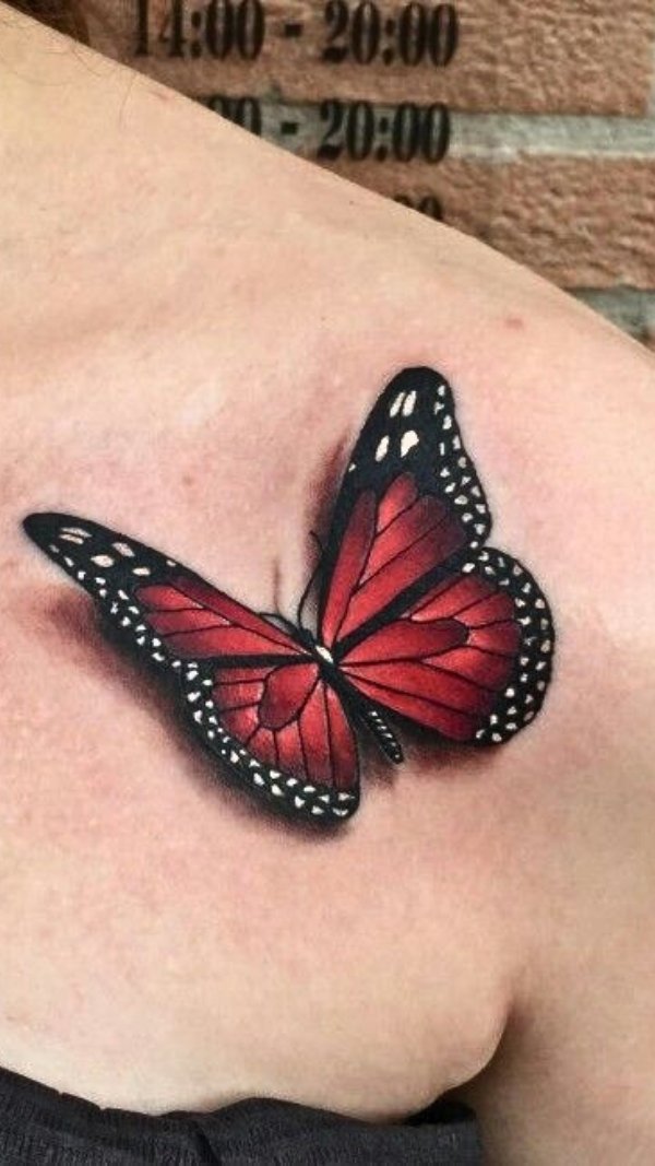 Butterfly Tattoo in Goa