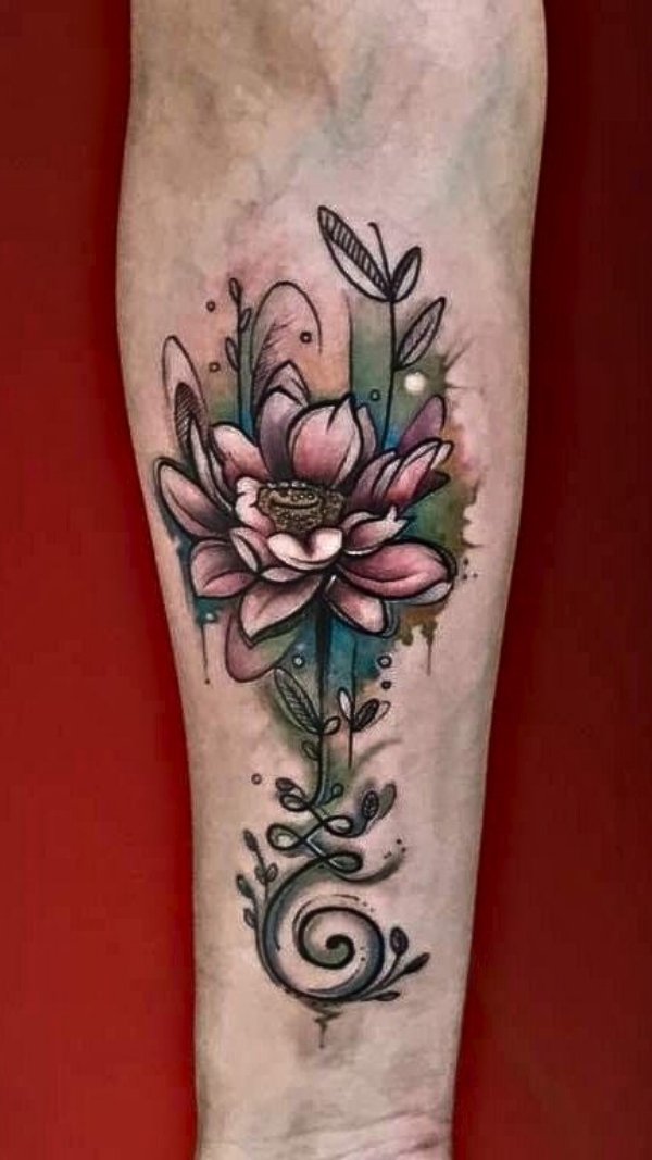 Lotus Tattoo 2