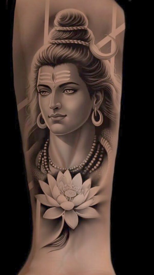 Lord Shiva Tattoo Design Goa 45