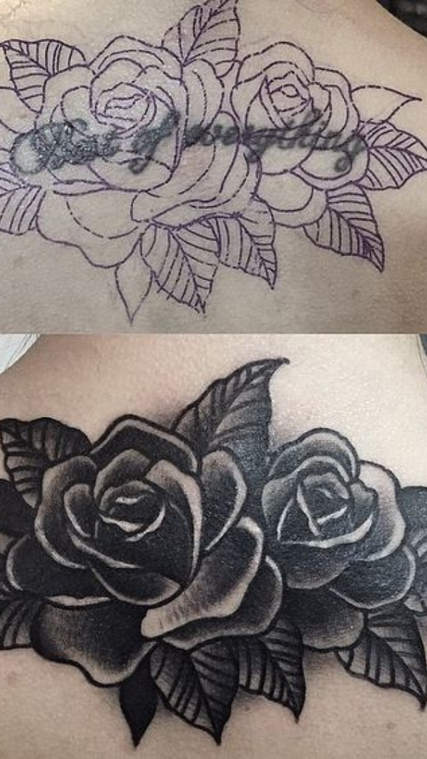 Custom Cover Up Tattoo Goa 47