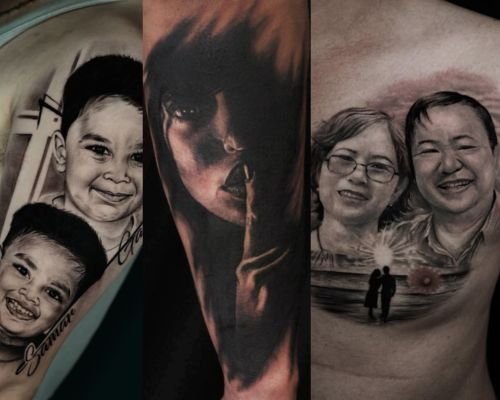 Portrait Tattoo Sample