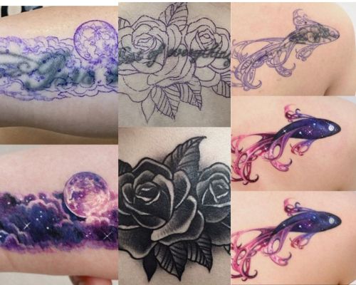 Cover up Tattoo Design in Goa