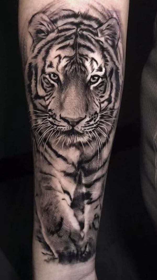 Tiger Tattoo in Goa