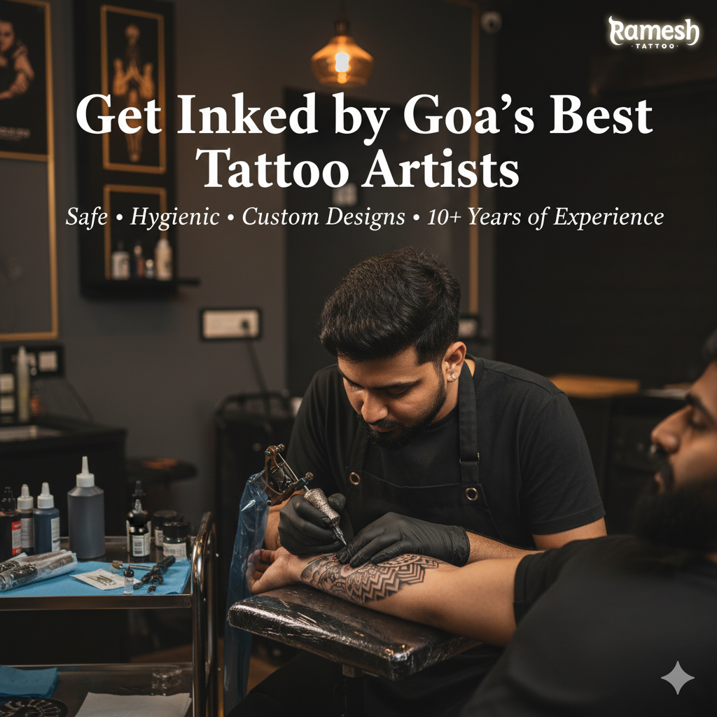Tattoo artist working in Goa